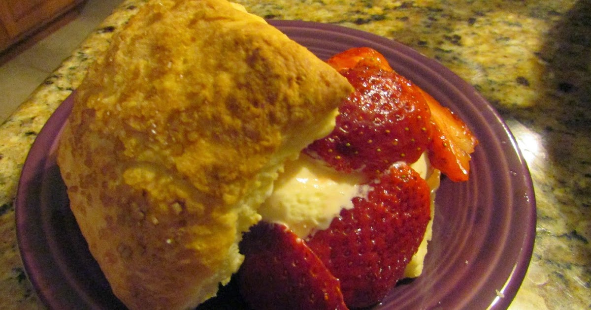 Cooking With Carlee Sweet Biscuits for Strawberry Shortcake